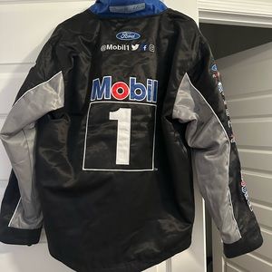 A Mobil NASCAR jacket gently used